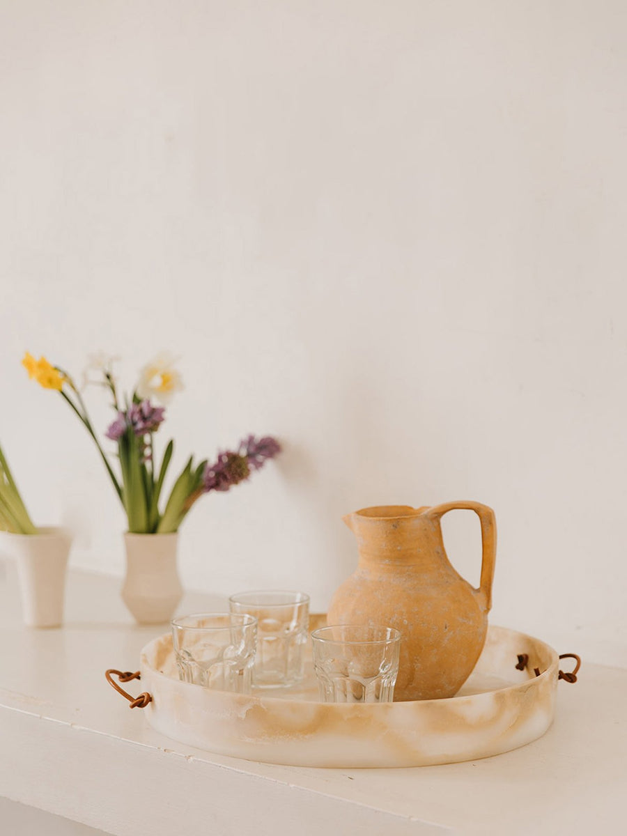 SOLD - Handmade Custom Resin Serving Tray with or without Handles