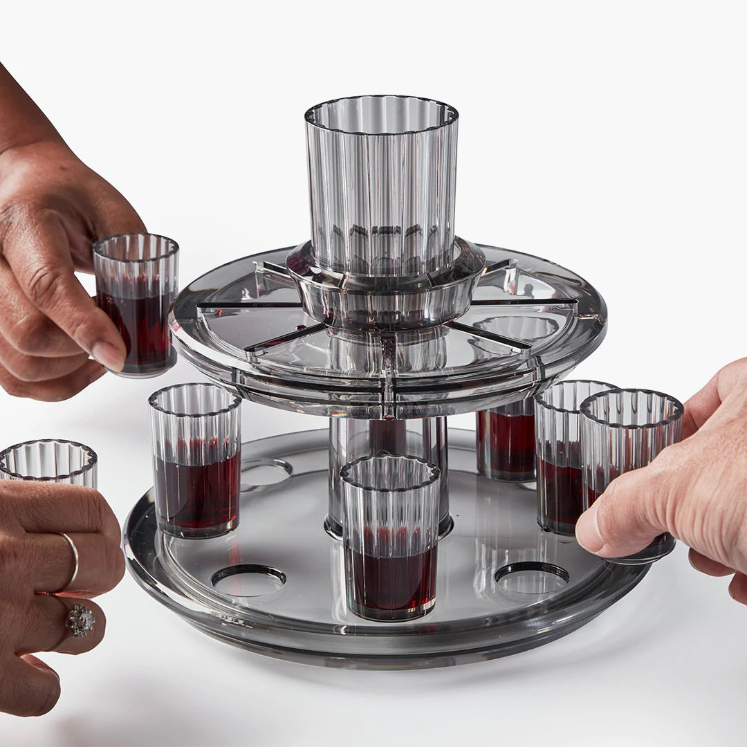 Kiddush Wine Fountain Set Black – Apeloig Collection