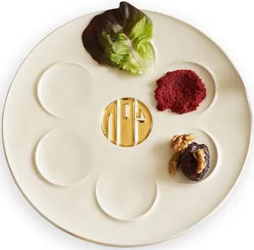 Passover Sedar Stonewear sold Platter